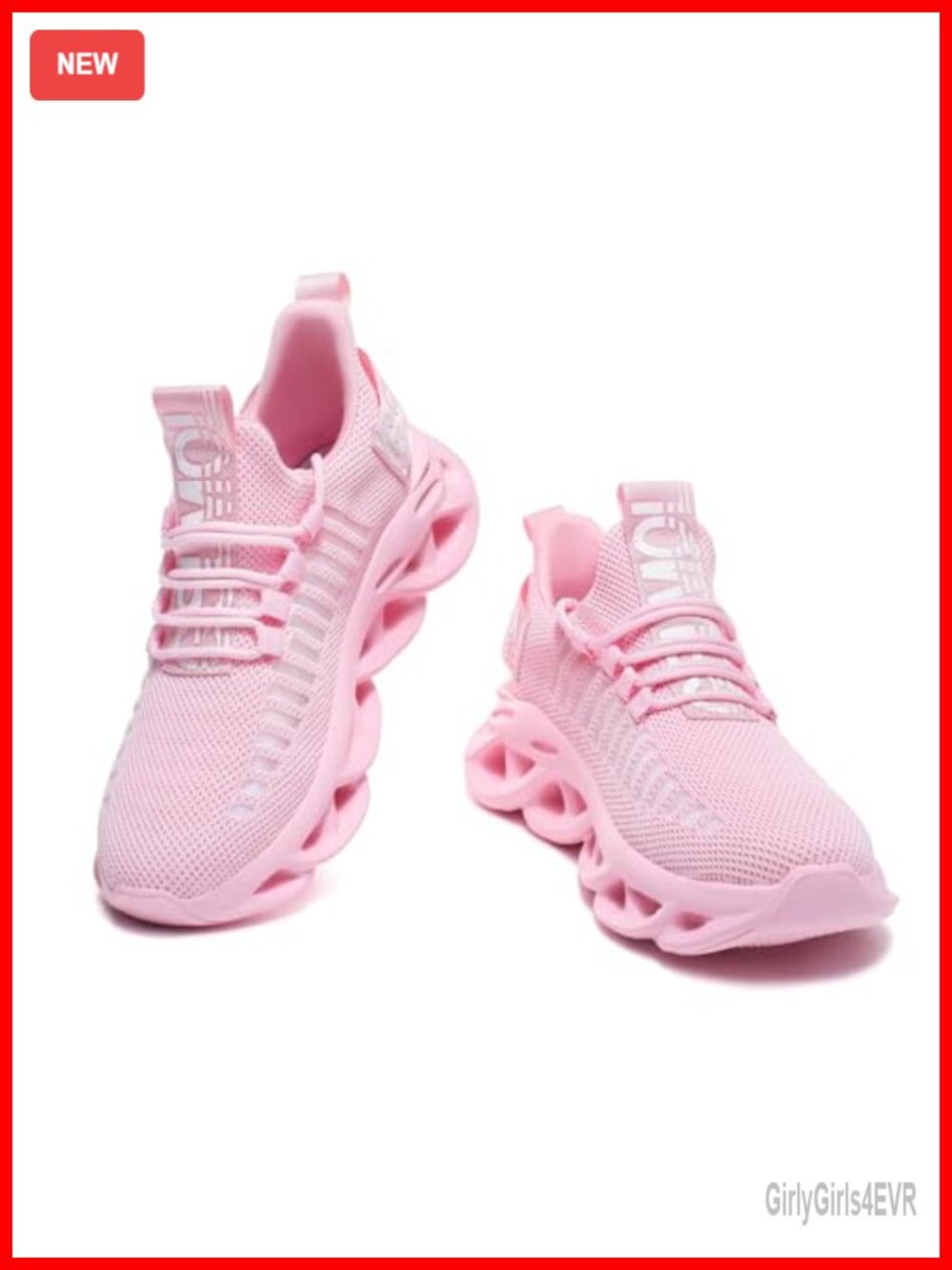 Women's Mesh Walking Shoes Non-Slip Athletic Casual Sneakers, Breathable Slip-On